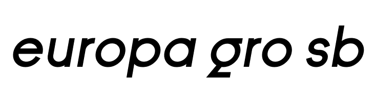 Ginora Sans Semi Bold Oblique  Free Fonts Download