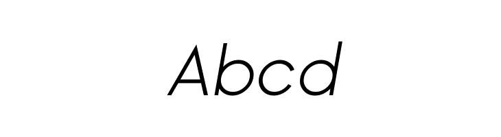 Ginora Sans Light Oblique  Free Fonts Download