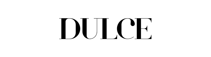 DULCE Voor Font