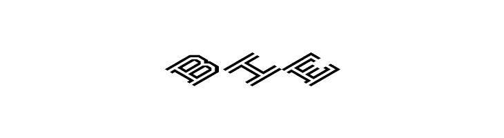 Hokjesgeestcube Bold Italic  Free Fonts Download