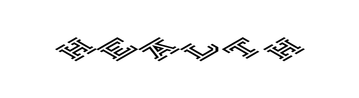Hokjesgeestcube Bold Italic  Free Fonts Download