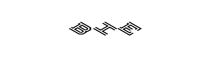 Hokjesgeestcube Bold  Free Fonts Download