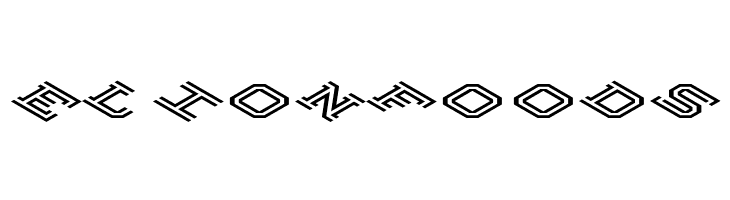 Hokjesgeestcube Bold  Free Fonts Download