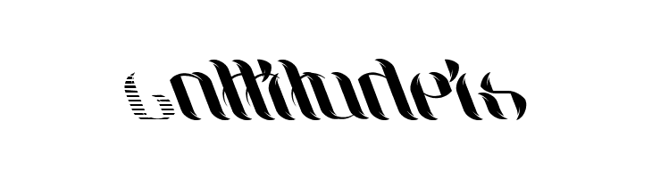 UniLeaf Italic  Free Fonts Download