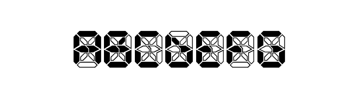 Crashed Scoreboard  Free Fonts Download