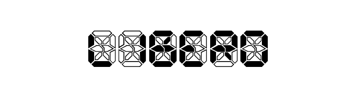 Crashed Scoreboard  Free Fonts Download