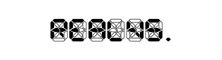 Crashed Scoreboard  Free Fonts Download