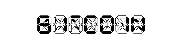 Crashed Scoreboard  Free Fonts Download