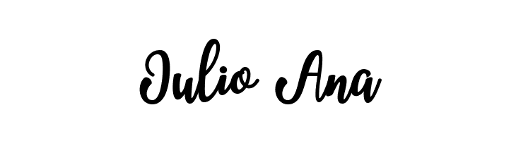 Julio%2BAna MandaScript Font