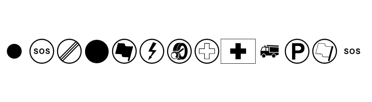 RallySymbols  Free Fonts Download