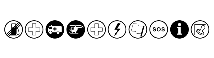 RallySymbols  Free Fonts Download