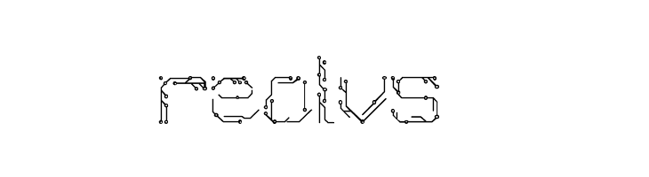 Chiptype Regular  Free Fonts Download