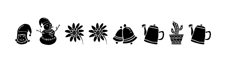 All Season Ornaments  Free Fonts Download