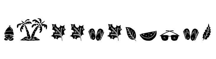 All Season Ornaments  Free Fonts Download
