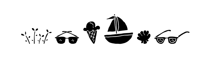 All Season Ornaments  Free Fonts Download