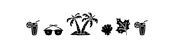 All Season Ornaments  Free Fonts Download