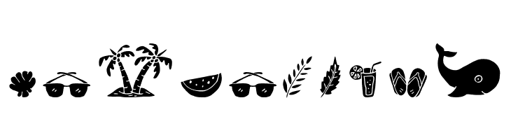 All Season Ornaments  Free Fonts Download