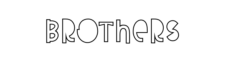 Attracted Monday Outline  Free Fonts Download