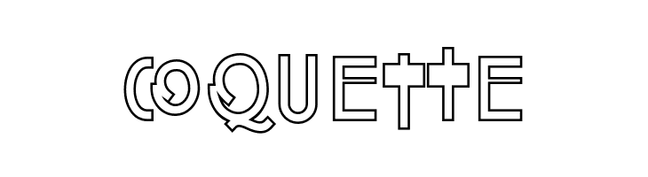 Attracted Monday Outline  Free Fonts Download