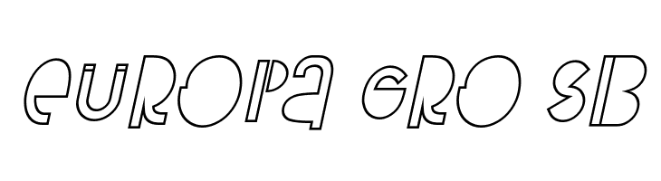 Attracted Monday Outline Italic  Free Fonts Download