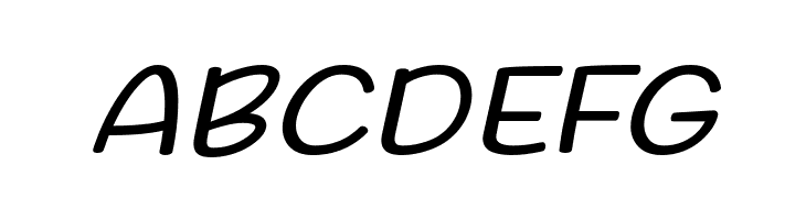 Friday October Twelve Italic  Free Fonts Download