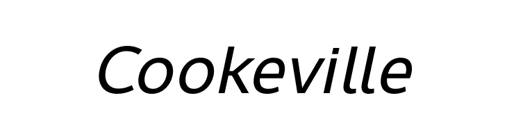 Cookeville LearnShareColaborate-Italic Font