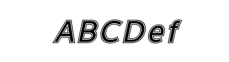 LearnShareColaborateInout-Italic  Free Fonts Download