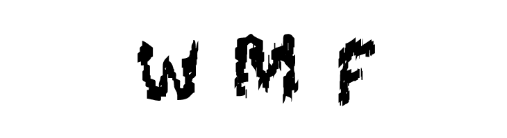 Black Shirt Slime Trail  Free Fonts Download