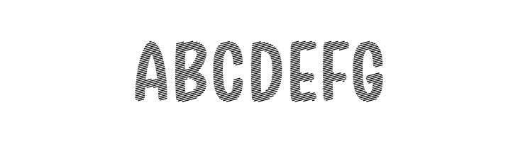 Stripe October Seven  Free Fonts Download