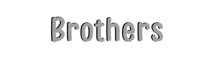 Stripe Shadow October Seven  Free Fonts Download