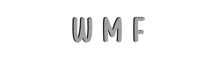 Stripe Shadow October Seven  Free Fonts Download