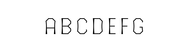 The October Two Light  Free Fonts Download