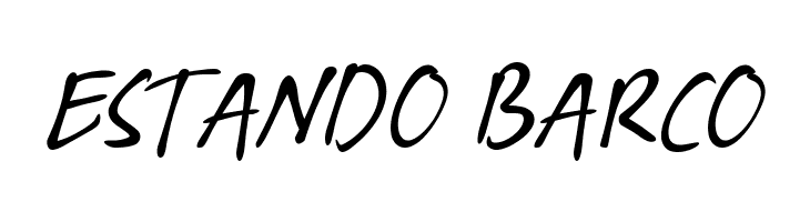 ESTANDO%2BBARCO Xyling Font