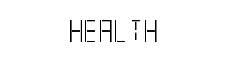 LED Real Regular  Free Fonts Download