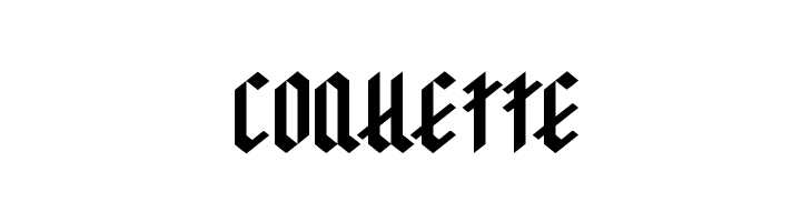 modern goth  Free Fonts Download