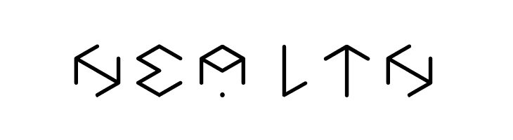 HEXAGON cup font Regular  Free Fonts Download