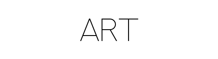 NEXTART-Thin  Free Fonts Download