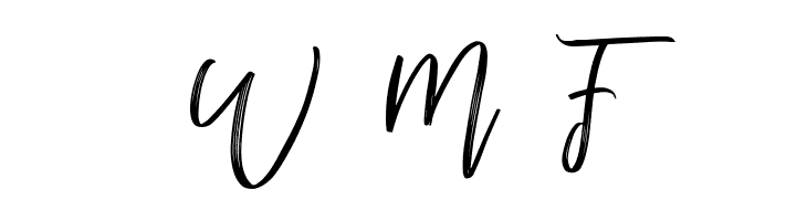 mellony dry brush  Free Fonts Download