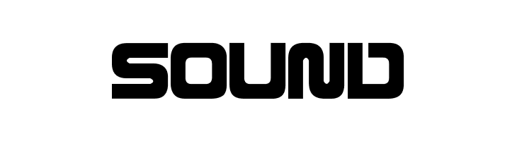 SOUND D3 Mouldism Round Alphabet Font