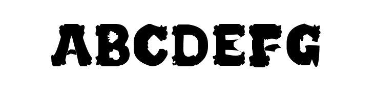 blurrr letters  Free Fonts Download