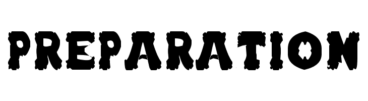 blurrr letters  Free Fonts Download