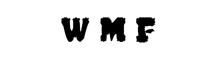 blurrr letters  Free Fonts Download