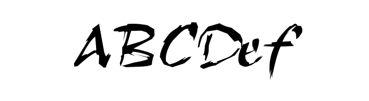 RoughBrush  Free Fonts Download