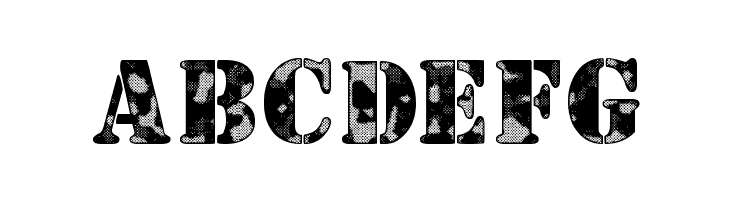 Camouflage Woodland  Free Fonts Download