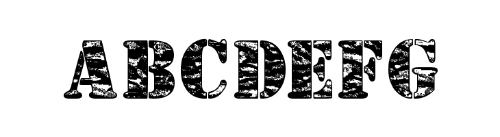 Camouflage Jungle  Free Fonts Download
