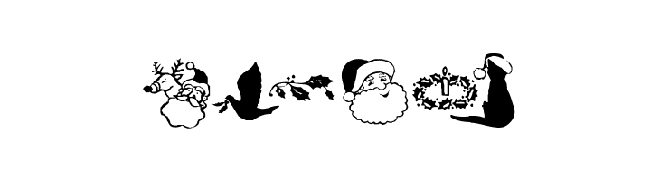 KR Christmas Dings Two  Free Fonts Download