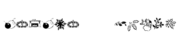 KR Christmas Dings Two  Free Fonts Download