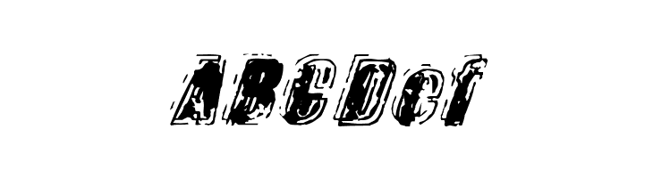 Zapped Trial Version  Free Fonts Download