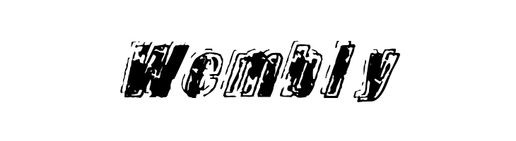 Zapped Trial Version  Free Fonts Download