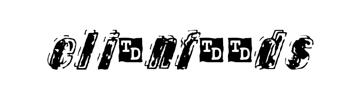 Zapped Trial Version  Free Fonts Download